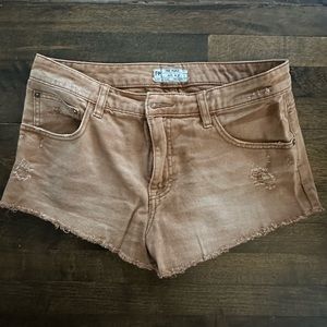 Brown shorts